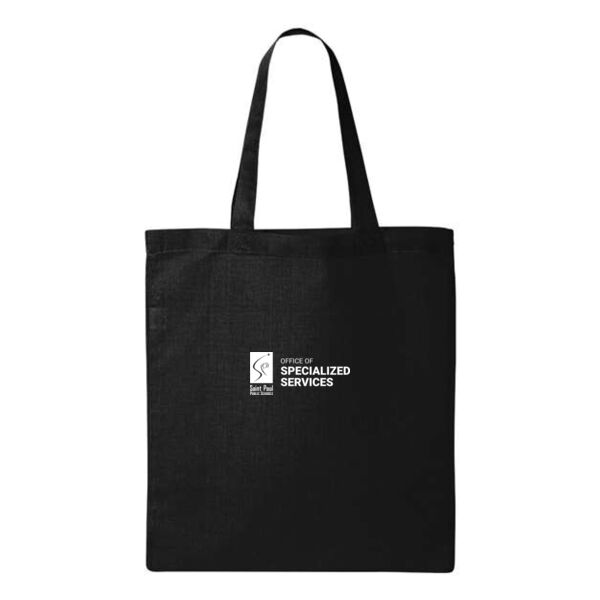 Q-Tees - Economical Tote - Printed Logo Thumbnail
