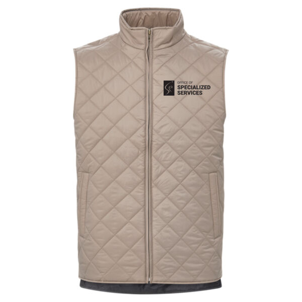Weatherproof - Men's Vintage Diamond Quilted Vest - Embroidered Logo Thumbnail