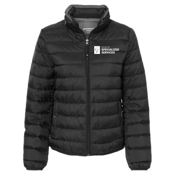 Weatherproof - Women's PillowPac Puffer Jacket - Embroidered Logo Thumbnail