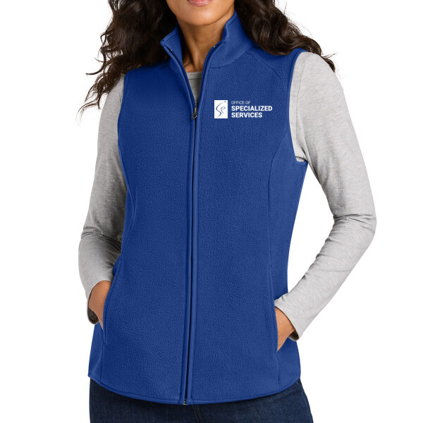 Port Authority - Women's C-FREE Fleece Vest - Embroidered Logo Thumbnail