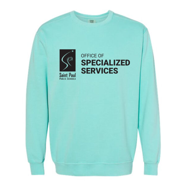 Comfort Colors - Unisex Garment-Dyed Crewneck Sweatshirt - Printed Logo Thumbnail