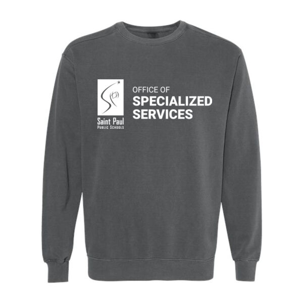Comfort Colors - Unisex Garment-Dyed Crewneck Sweatshirt - Printed Logo Thumbnail