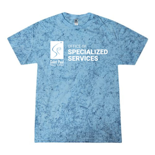 Colortone - Unisex Color Crush T-Shirt - Printed Logo Thumbnail