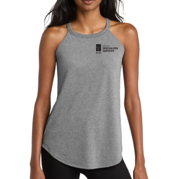 District® Women’s Perfect Tri® Rocker Tank - Printed Logo Thumbnail