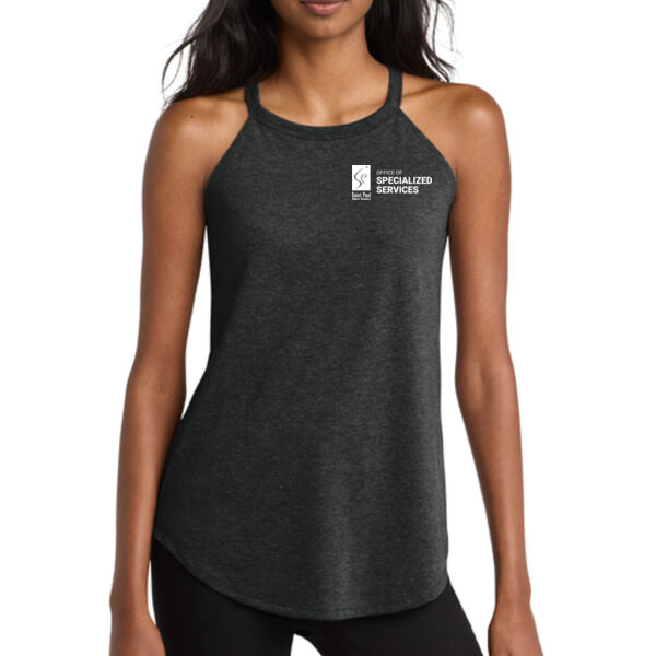District® Women’s Perfect Tri® Rocker Tank - Printed Logo Thumbnail