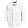 Eight Knot Button Chef Coat with Thermometer Pocket Thumbnail
