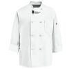 Eight Knot Button Chef Coat with Thermometer Pocket Thumbnail