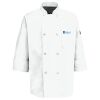 Eight Pearl Button Chef Coat with Thermometer Pocket Thumbnail