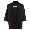 Black Knot Button Chef Coat Thumbnail